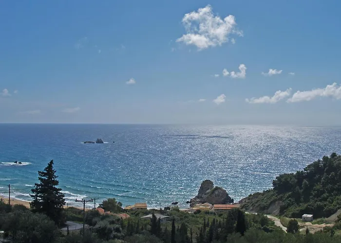 Apartment With Pool Panorama Sea View Corfu Pelekas