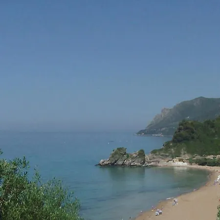 Studio Apartments With Pool Panorama Sea View Pelekas Beach Corfu Pelekas