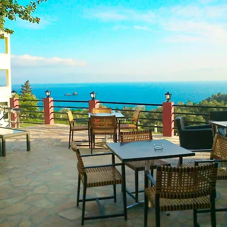 Studio Apartments With Pool Panorama Sea View Pelekas Beach Corfu *