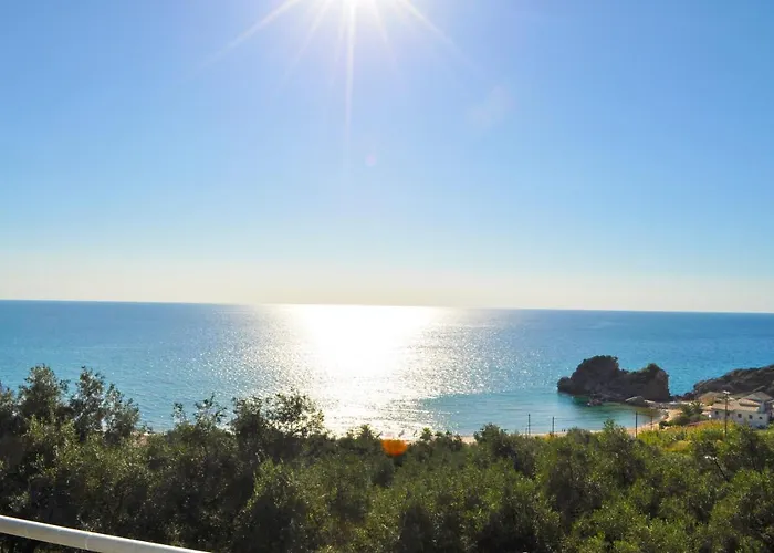 Daire With Pool Panorama Sea View Corfu *