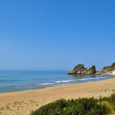 With Pool Panorama Sea View Corfu Lägenhet